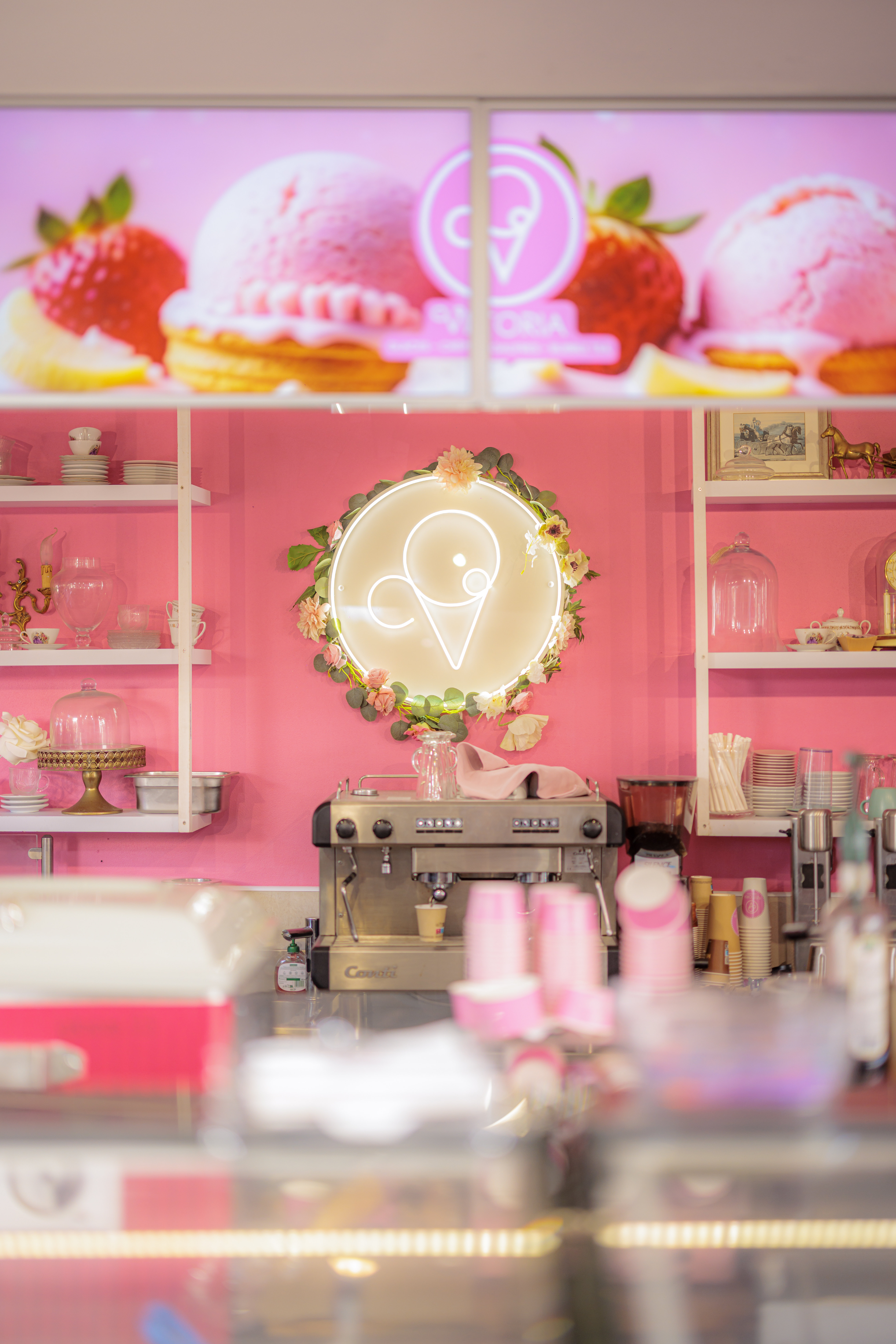 Intérieur Vittoria Gelati & Dolci